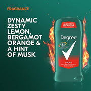 Degree 2.7 Ounce (Pack of 3) / Sport / 3 Deodorant