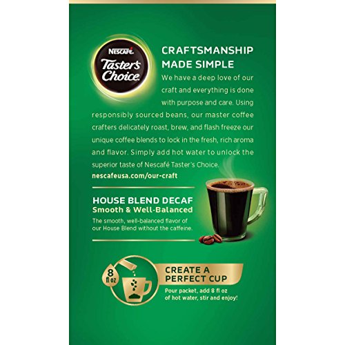 Nescafe House Blend / 0.52 Ounce (Pack of 2) / 1 Instant Coffee