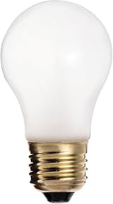 Satco S3721 130V Medium Base 40-Watt A15 Light Bulb, Frosted