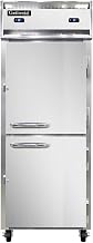 1RFE-SS-HD Extra-Wide Reach-In Refrigerator/Freezer, 28-1/2"W, Half-Height Doors & Full Stainless