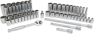 Wiha 84-Piece 1/2” Drive MM and SAE Socket Set