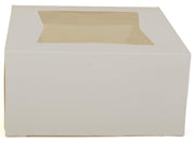 Southern Champion Tray Paperboard White Window Bakery Box by ESSN – 4.0 liters, Cardboard, White, Pack of 200, Model 24053