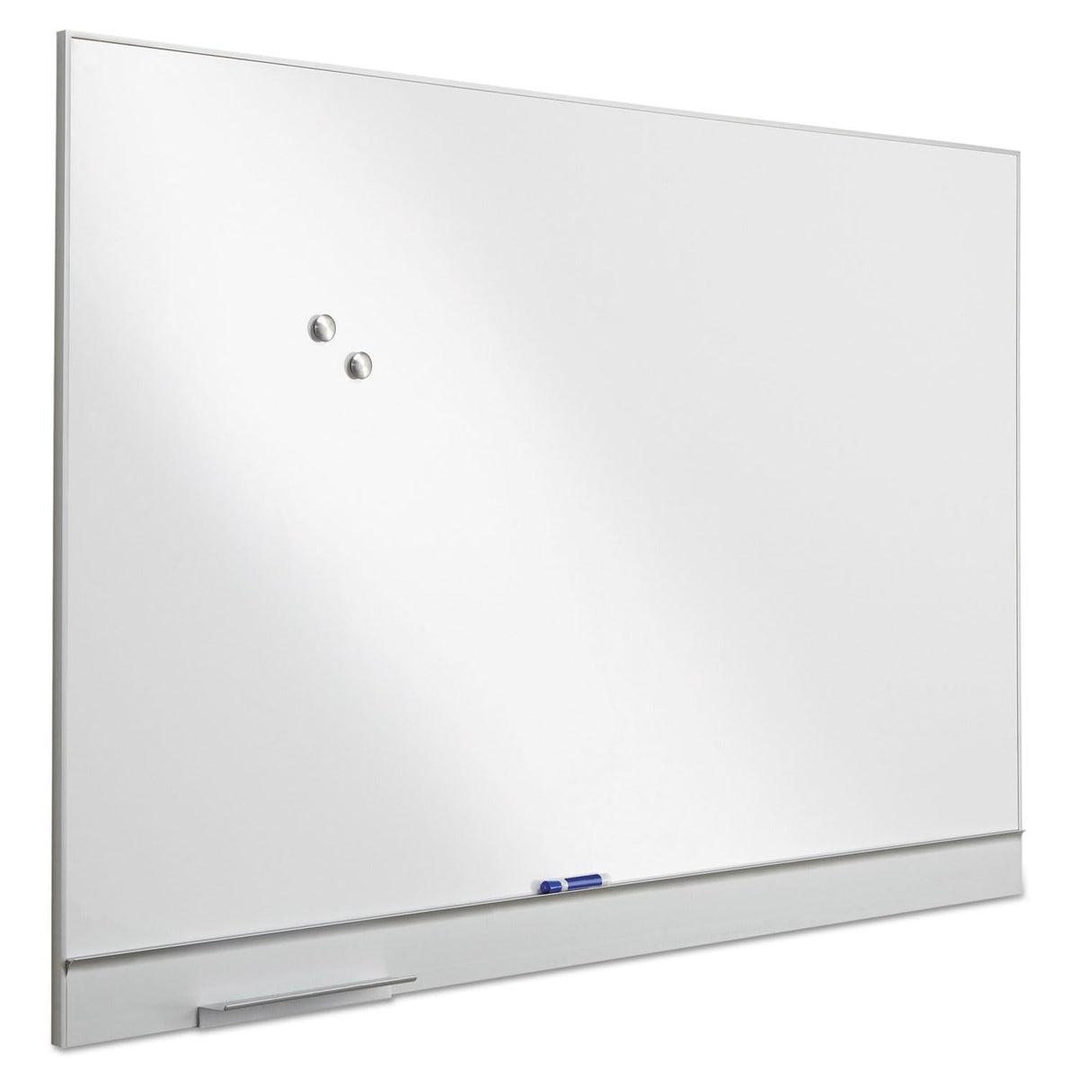 Iceberg Aluminum / 72"W x 46"H / Industrial Dry Erase Boards