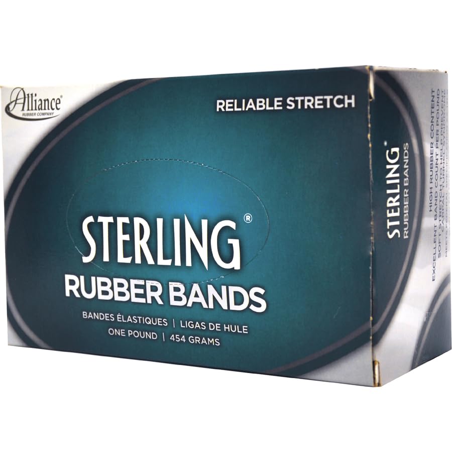 Alliance 10.0 pounds / 10 / 1 Pound 3 x 1/16 inches (Pack of 10) Rubber Bands