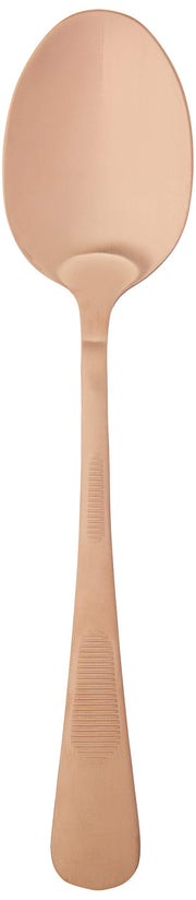 Mercer Culinary Solid Bowl - 7 7/8" / Rose Gold / 7-7/8" Soup Spoons