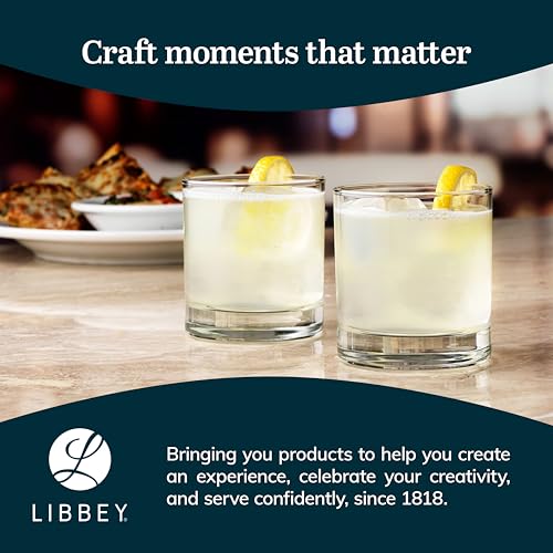 Libbey Heavy Base Rocks 24 / 24 Count (Pack of 1) / Heavy Base Old Fashioned Glasses