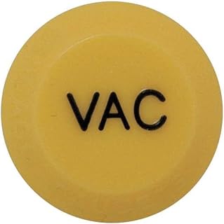 Chicago Faucets Button, Vacuum, for Use with 204-4-Arm Handles 216-378JKNF - 1 Each