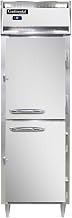 DL1RS-HD Designer Line Single Section Reach In Refrigerator, Shallow Depth & Half-Height Doors
