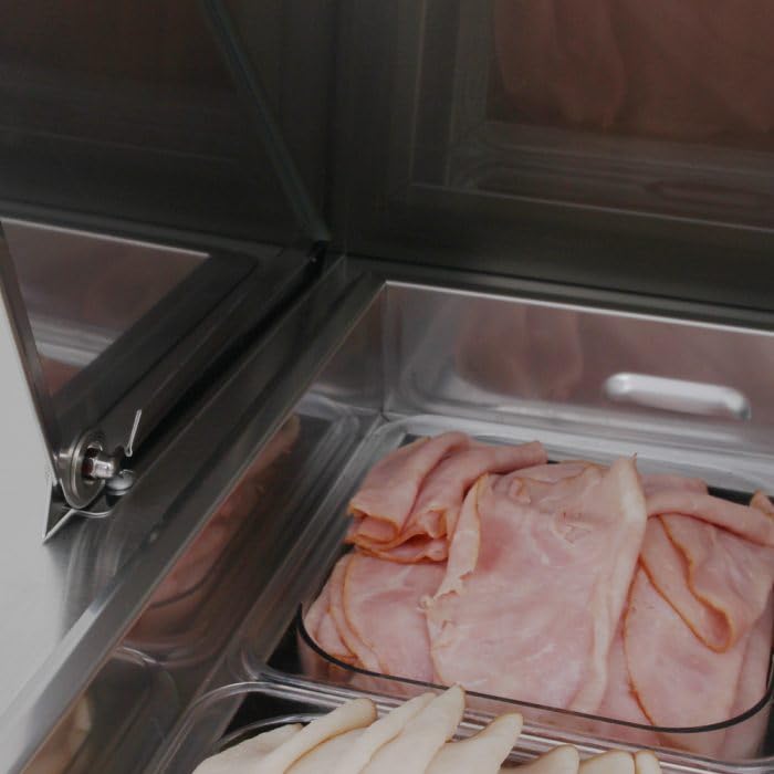 Turbo Air Mega Top (2) Door (15) Pan / 11.0 cu. ft. / Silver Refrigerators