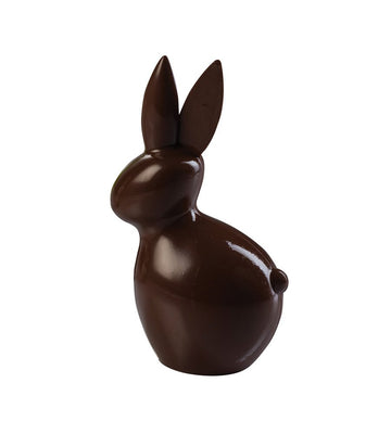 Mr Bunny Chocolate Mold by Martellato – 3.54" x 2.36" x 5.98" high, 842 milliliters, Plastic, White, Model MAC616S