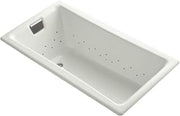 Kohler Tea-for-two 60-in Heated Bubblemassage Air Bath