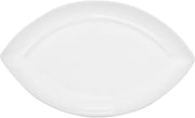CAC China RCN-FS8 Porcelain Square Flat Plate, 8-7/8-Inch, Super White, Box of 24