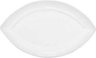 CAC China RCN-FS8 Porcelain Square Flat Plate, 8-7/8-Inch, Super White, Box of 24