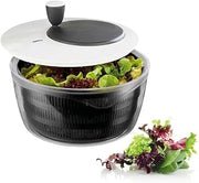 GEFU 28170 Salad Spinner, è„´ 25 cm - H 17 cm - 3 Liter, Silver