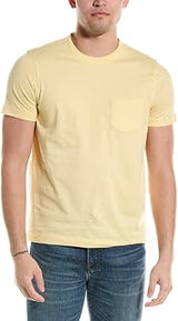 Brooks Brothers Men's All Cotton Golden Fleece Embroidery Crewneck Pocket Tee T-Shirt,