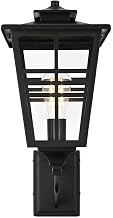Macon One Light Outdoor Wall Sconce Black