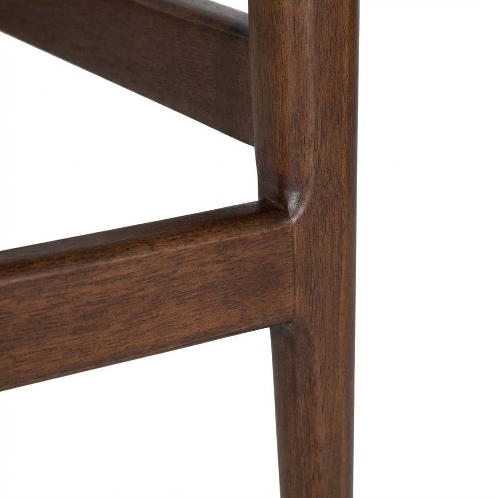 Dark Brown Adventure Bar Stool with Wood Frame by Starlight Canyon Home – Wood, Brown