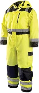 OccuNomix Coverall,Unisex,M,Yellow,Polyester