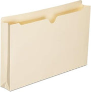 AbilityOne SKILCRAFT Manila File Jackets - Legal Size, 2" Expansion 7530-01-632-1021