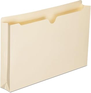 AbilityOne SKILCRAFT Manila File Jackets - Legal Size, 2" Expansion 7530-01-632-1021