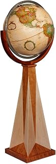 Replogle Globes 22728 Obelisk Globe, Large, Off-White