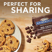 Ghirardelli 60% Cacao Bittersweet / 10 Ounce (Pack of 6) / 1 Chocolate Chips