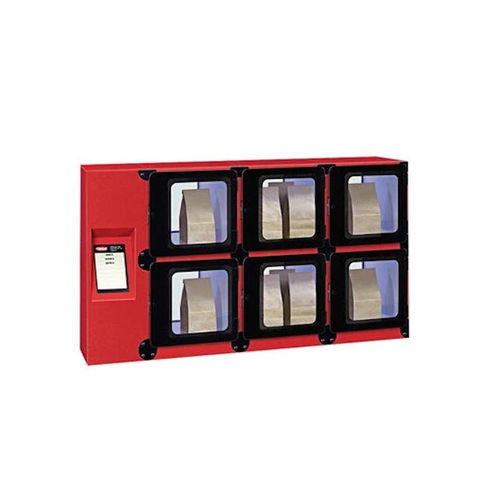 F2G-32-A Flav-R 2-Go Countertop Food Locker System by Hatco – Red