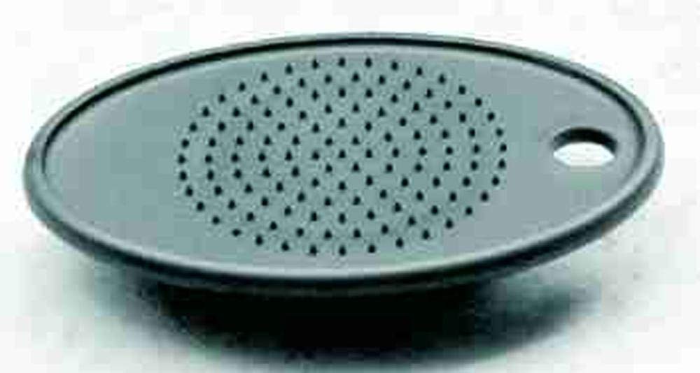 Rosle Hand Guard Slicer Food Grip by Rösle – Food Grip, Stainless Steel, Black, Model 95035