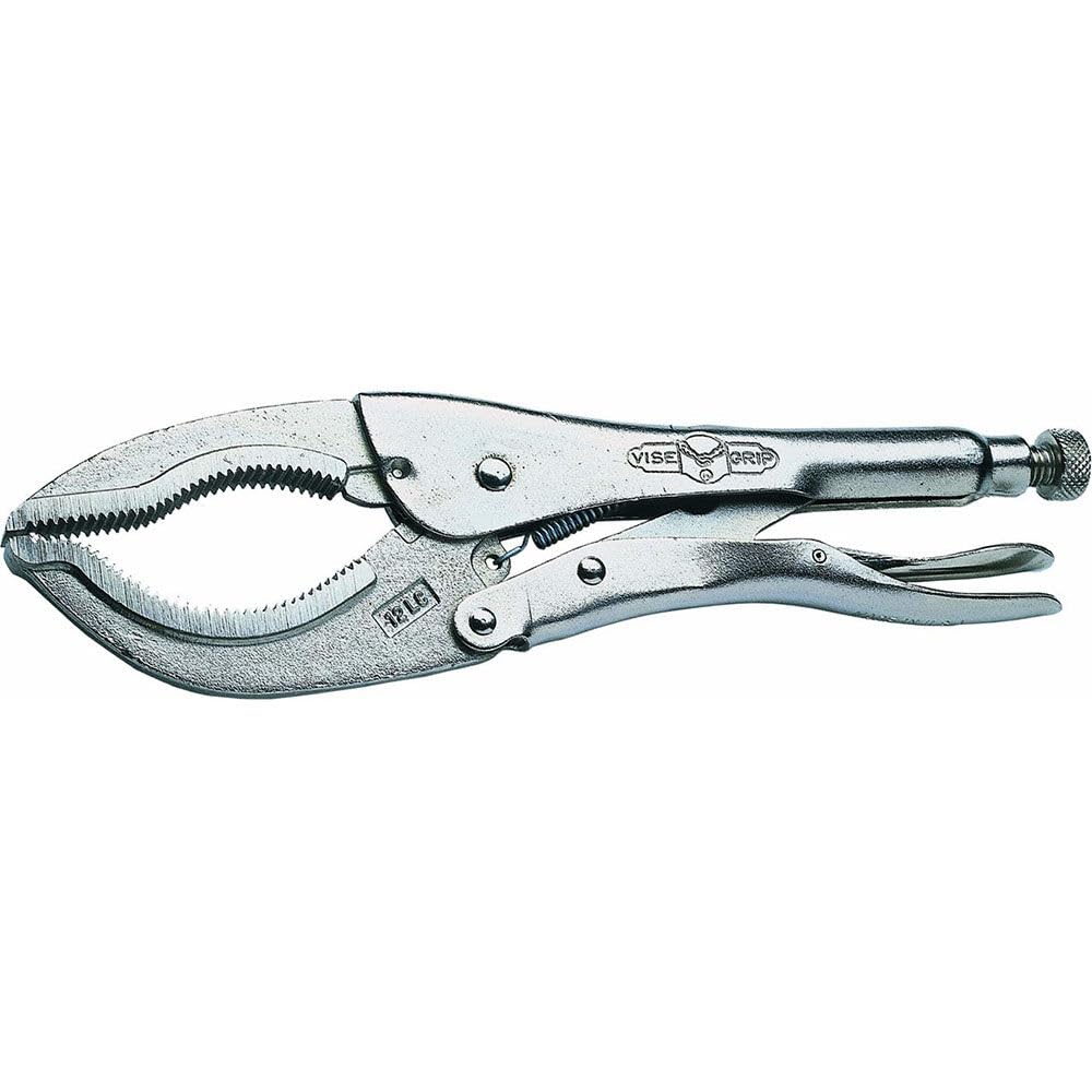 Vise-Grip Large Locking Pliers by IRWIN – One Size, Alloy Steel, Silver, Model 12L3