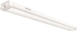 Lithonia Lighting 4 Foot LED Light Fixture, Low-Profile Linkable LED Wraparound Flush Mount Ceiling Light, Adjustable Lumens, Selectable White Color, 120V, 48-Inch (FMLWL LNK 48 ALO4 8SWW2)