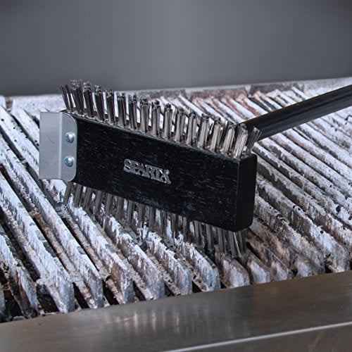 Carlisle FoodService Products 1 / Black / Grill Brush Grilling & Barbecue Utensils