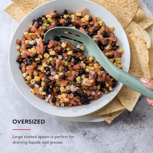KitchenAid Cardamom / 13.6-Inch / Everyday Cooking Spoons