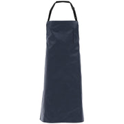 Locknane Navy Blue Synthetic Leather Bib Apron - 37"L x 26"W by LOCKNANE MANUFACTURING INC – 1, Vinyl, Navy Blue, Model APRHSVHUBE NA-37