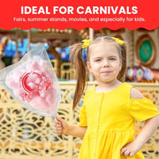 Stock Your Home 100 / 100 Count / Clear Cotton Candy