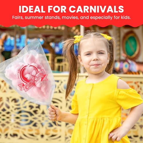 Stock Your Home 100 / 100 Count / Clear Cotton Candy