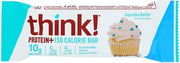 Think Thin Cupcake Batter Protein and Fiber Bar, 1.41 Ounce - 120 per case.