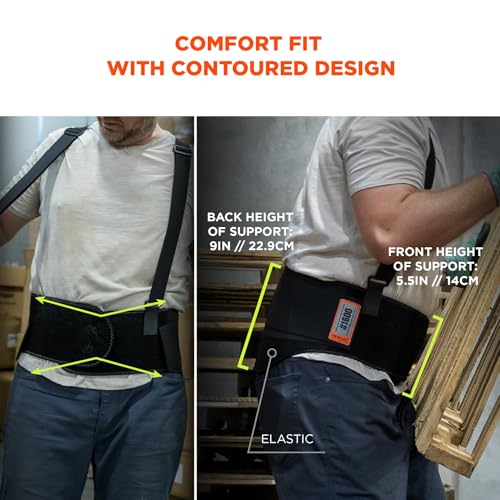 Ergodyne XXXX-Large / Brace / Black Back Braces