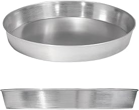 American Metalcraft A90162 Pizza Pans, 16.3" Length x 16.3" Width, Silver
