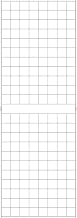Econoco W2X6-2' x 6' - Portable Wire Grid Wall Panel - Semi-Gloss White - Pkg Qty 3
