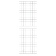 2' x 6' - Portable Wire Grid Wall Panel - Semi-Gloss White - Pkg Qty by Econoco – Multi Color, Model W2X6