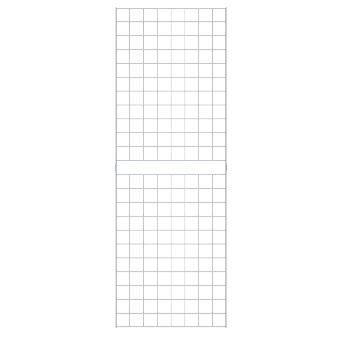 2' x 6' - Portable Wire Grid Wall Panel - Semi-Gloss White - Pkg Qty by Econoco – Multi Color, Model W2X6