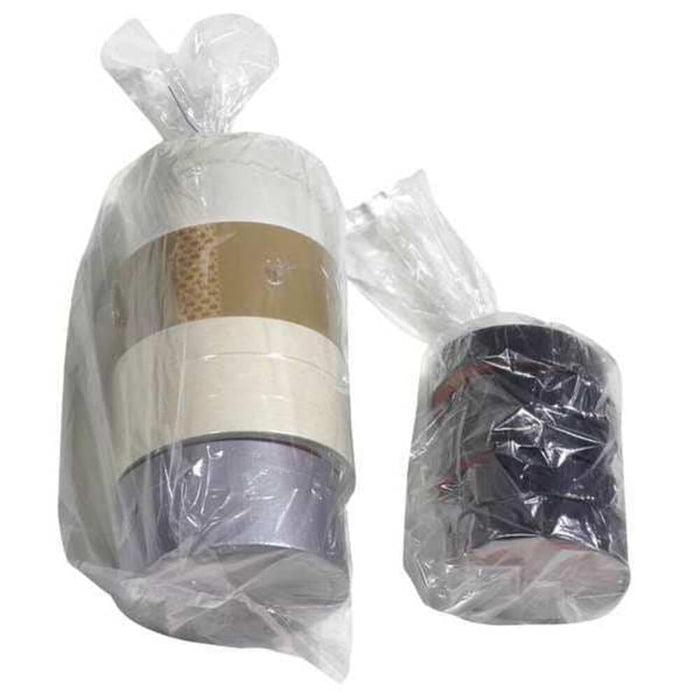 Elkay Plastics 0.85-Mil TUF-R Heavy Linear Low-Density Gusset Bags, 8 x 4 x 18 Inch, Clear (Pack of 1,000)