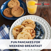 Nordic Ware Silver / Smiley Face Pancake / 10 1/2 inch diameter Specialty & Novelty Cake Pans