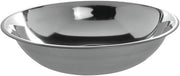 HUBERT 10 qt Mixing Bowl 24 Gauge Stainless Steel - 15 1/4"Dia x 4 1/2"D