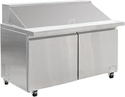 60 1/5" Mega Top Sandwich/Salad Prep Table w/Refrigerated Base by MOTAK – 65.35x38.98x49.21, In Description, Check Images, Model MST-60-24-X
