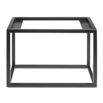 Third Size Black Housing - 8 3/4"H by HUBERT – Metal, Black