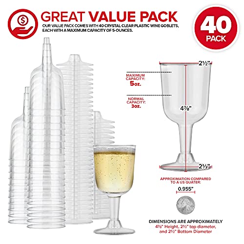 Stock Your Home 20 / 20 Count (Pack of 1) / Clear Cups