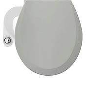 Bemis Gray / Round / Bidet & Seat Bundle Bidet Seats