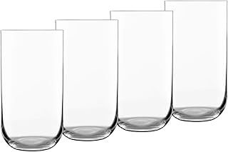 Luigi Bormioli Sublime Highball Glasses - Clear, Set of 4
