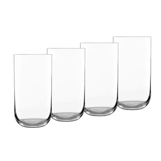 Sublime Highball Glasses by Luigi Bormioli – 20 Oz., 20 fluid_ounces, Glass, Clear, Pack of 4